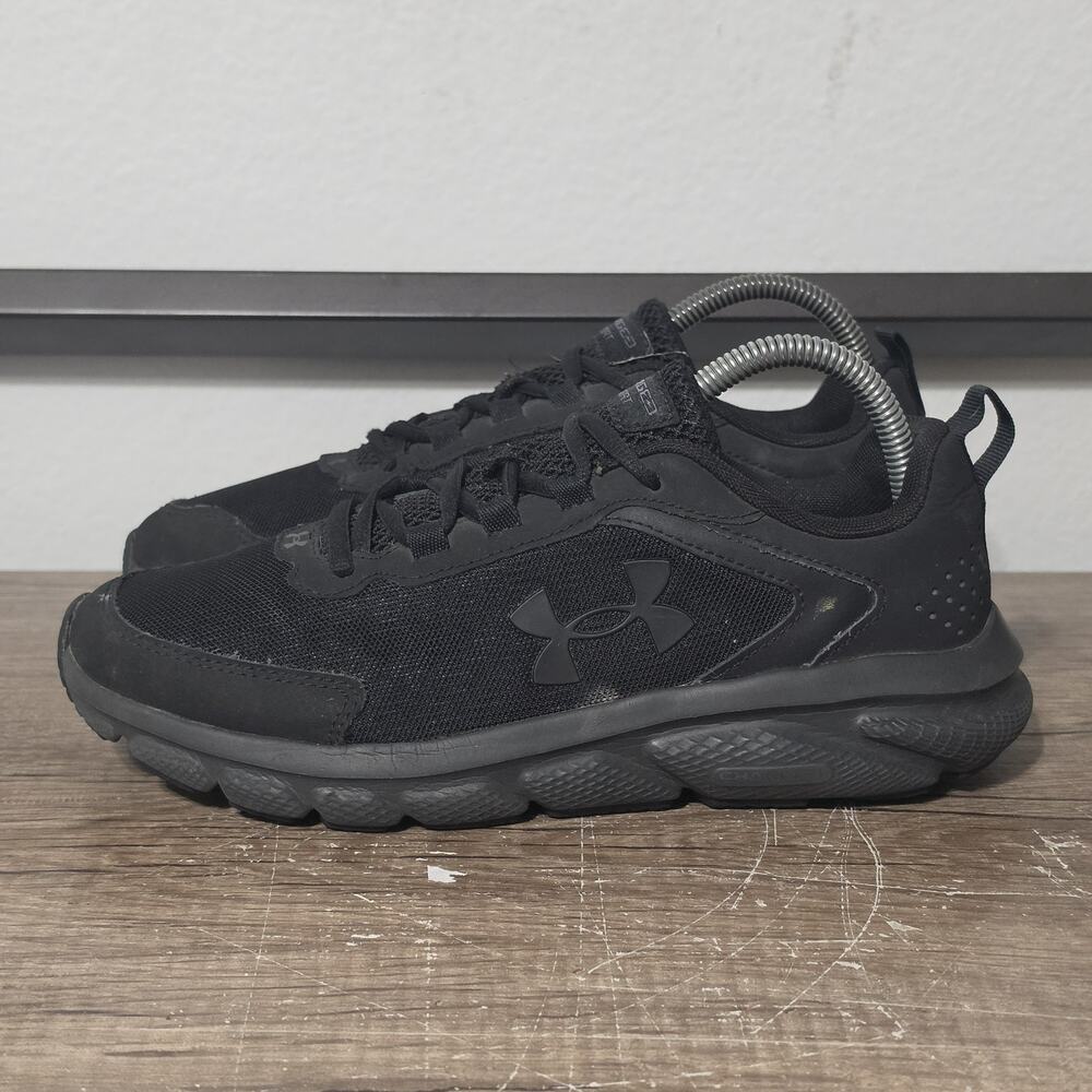 Under Armour Charged Assert 9 Women's Athletic Running Shoes Size 8.5 Black